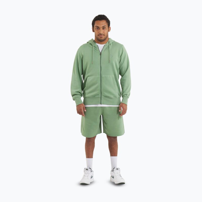 Vyriškas džemperis Pitbull Lancaster 2 Hooded Zip Sweatshirt washed green 2