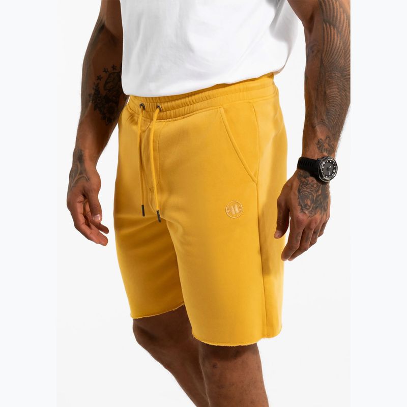 Vyriški šortai Pitbull Lancaster 2 washed yellow 5