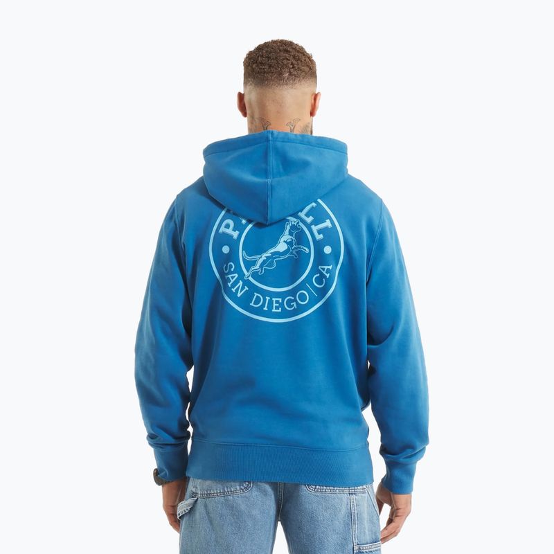 Džemperis Pitbull Vintage Boxing Hooded Sweatshirt shade blue 3
