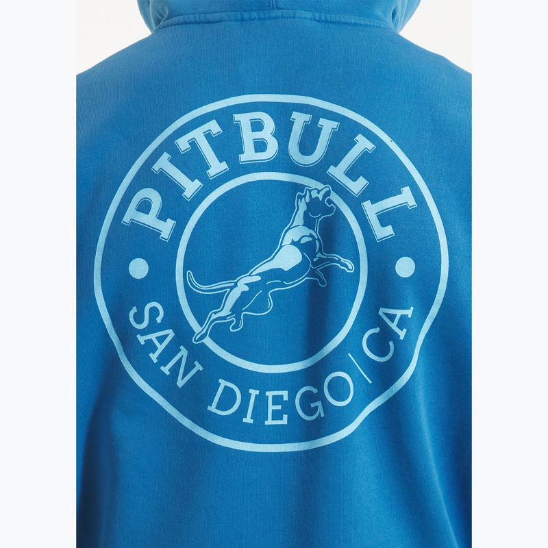 Džemperis Pitbull Vintage Boxing Hooded Sweatshirt shade blue 5