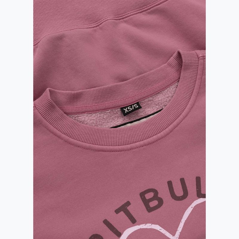 Moteriškas džemperis Pitbull Manzanita Heart Crewneck Sweatshirt pink 8