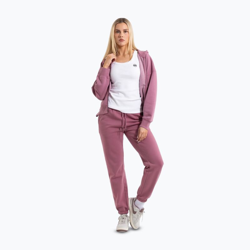Moteriškas džemperis Pitbull Manzanita Heart Hooded Zip Sweatshirt pink 2