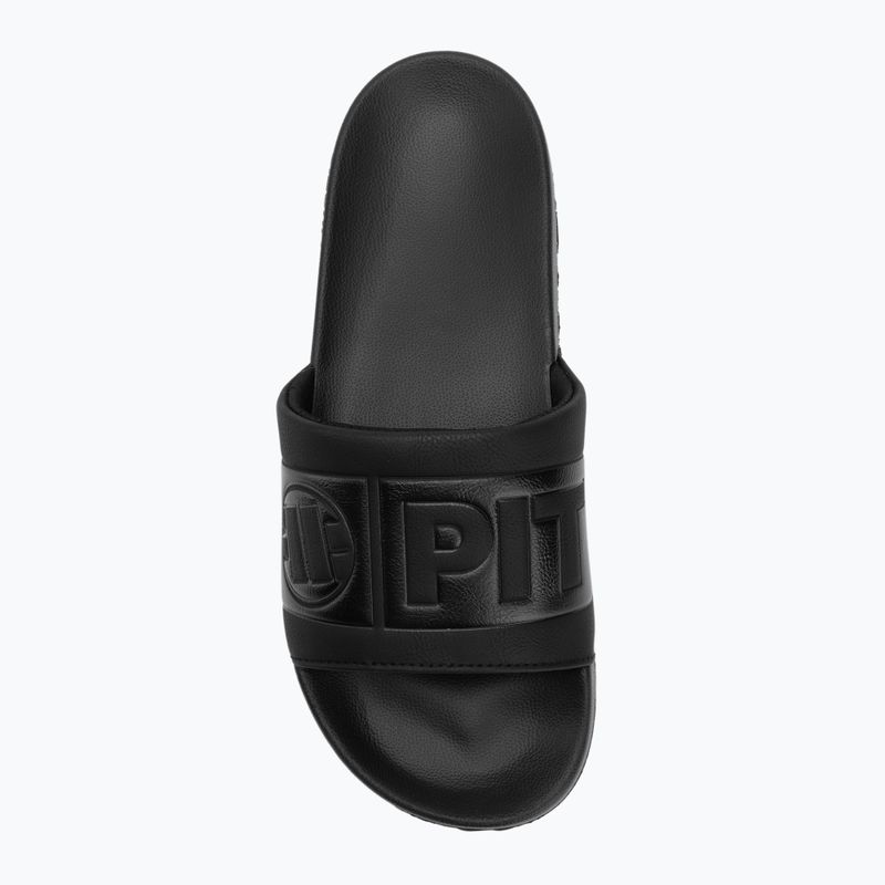 Vyriškos šlepetės Pitbull Hilltop black/black 5