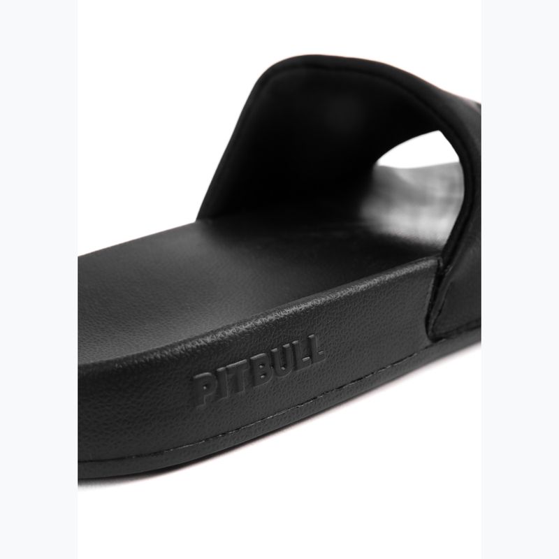 Vyriškos šlepetės Pitbull Hilltop black/black 8