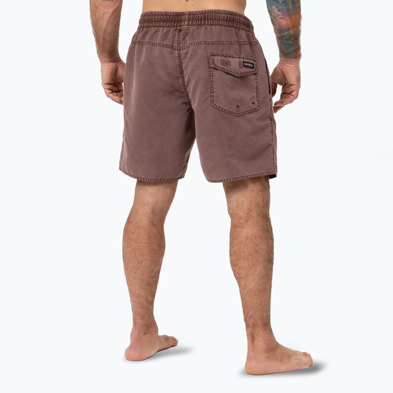 Vyriški maudymosi šortai Pitbull Balfour dusty burgundy 3