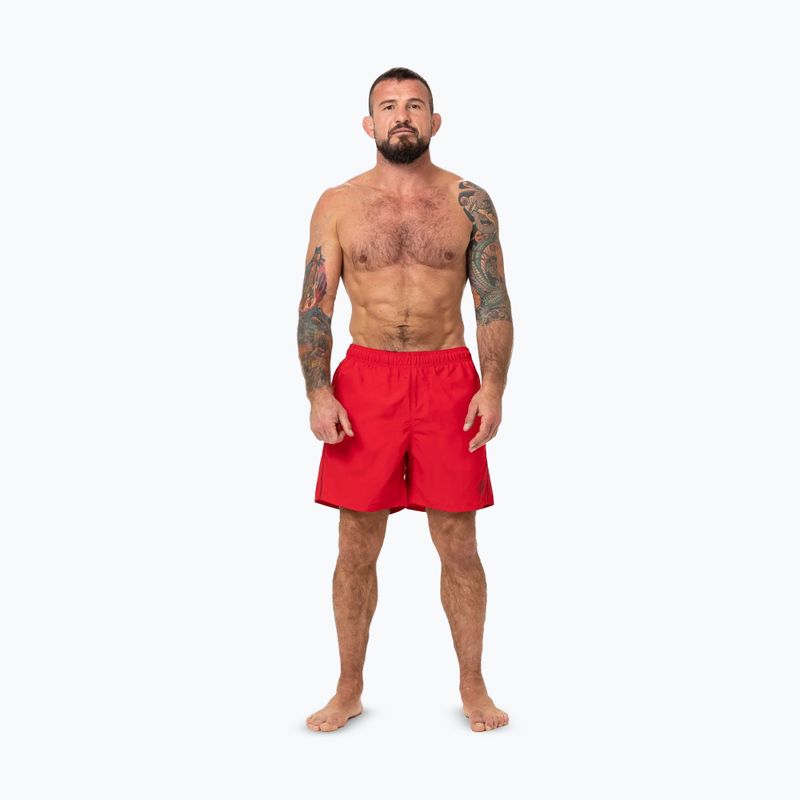 Vyriškos maudymosi šortai Pitbull Crownhill red 2