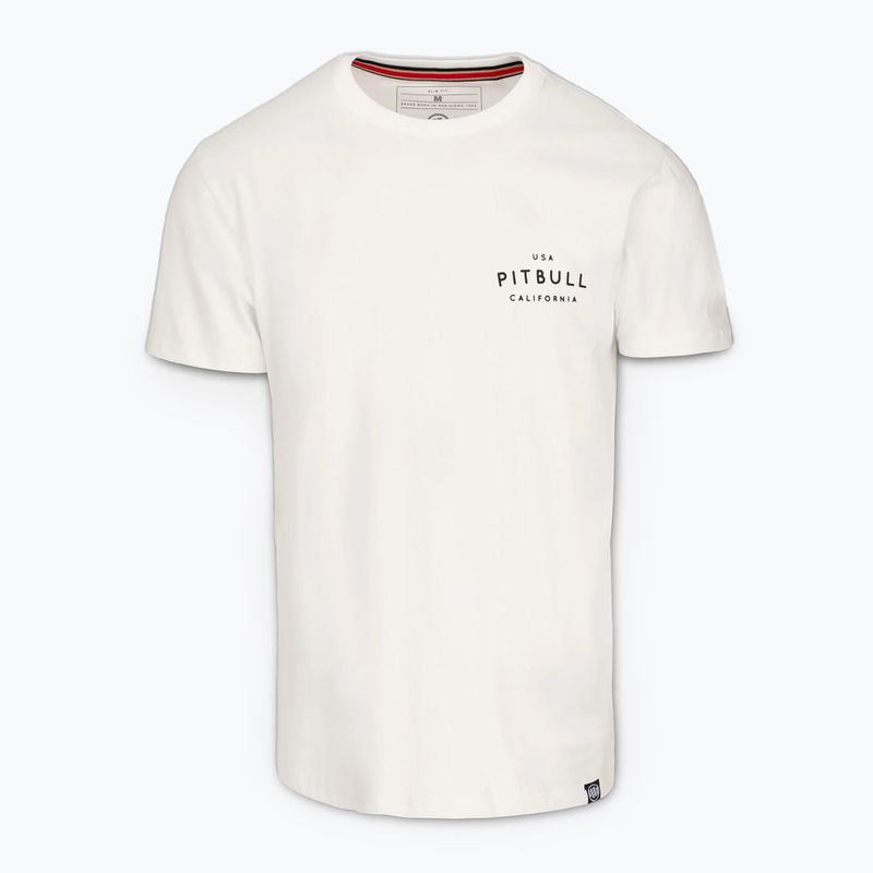 Vyriški marškinėliai Pitbull USA CAL off white 4