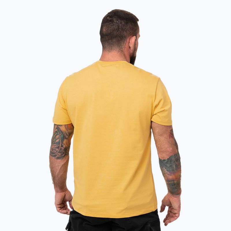 Vyriški marškinėliai Pitbull San Diego Ins. pale yellow 3