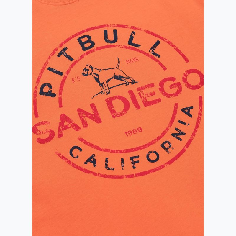 Vyriški marškinėliai Pitbull San Diego Ins. fluo orange 7
