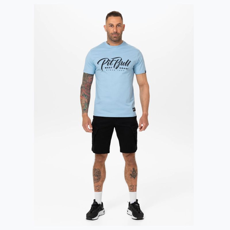 Vyriški marškinėliai Pitbull El Jeffe light blue 2