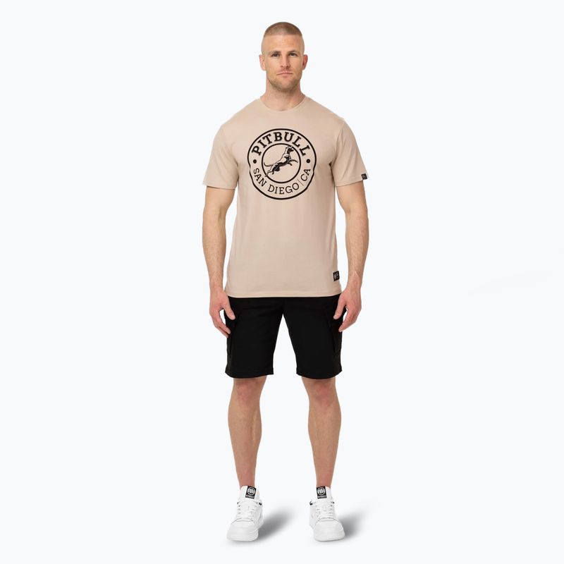 Vyriški marškinėliai Pitbull San Diego CA ultra light sand 2