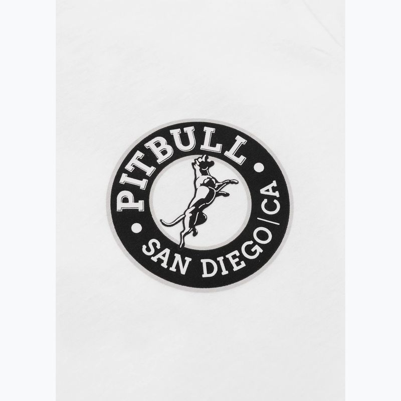 Vyriški marškinėliai Pitbull San Diego CA black/white 8