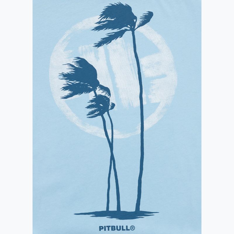 Vyriški marškinėliai Pitbull Palms light blue 7