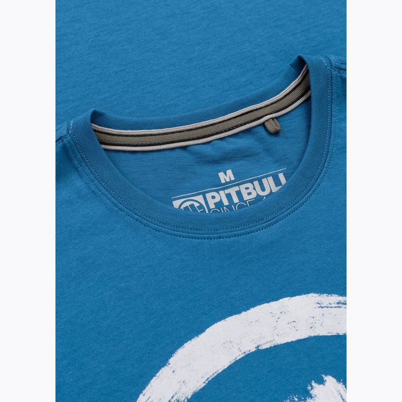 Vyriški marškinėliai Pitbull Logo Palms shade blue 6