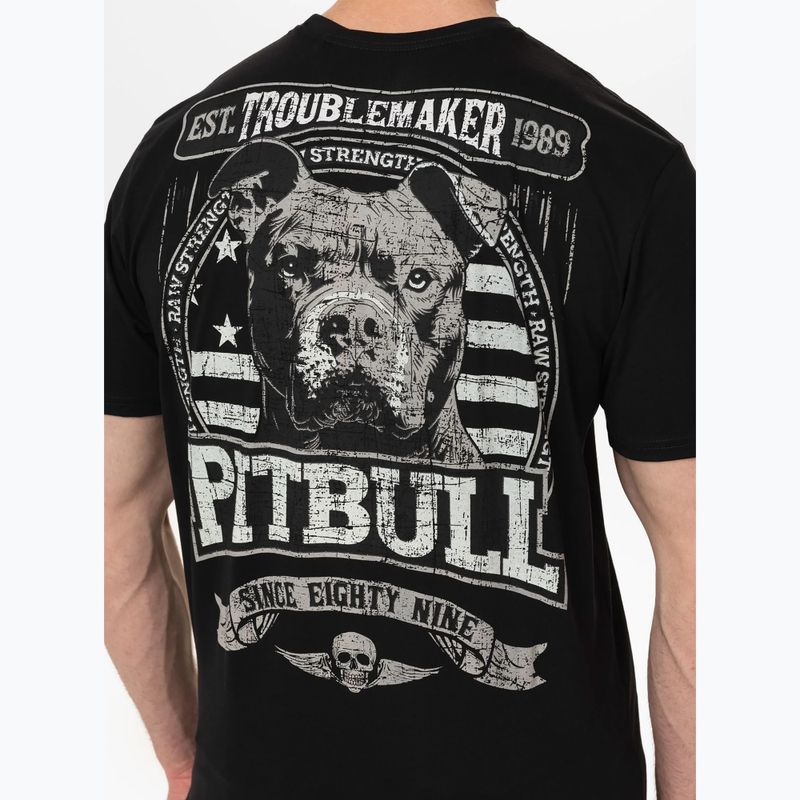 Vyriški marškinėliai Pitbull Troublemarker black 3
