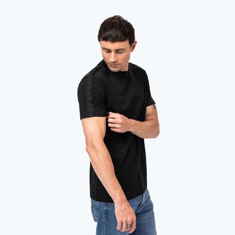 Vyriški marškinėliai Pitbull Tape Nugget black/black 3