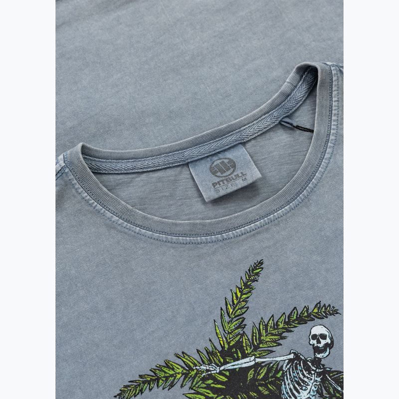 Vyriški marškinėliai Pitbull Open Beach washed blue 7