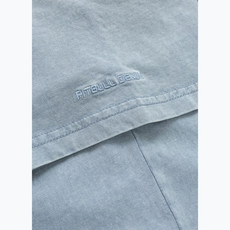 Vyriški marškinėliai Pitbull Open Beach washed blue 11