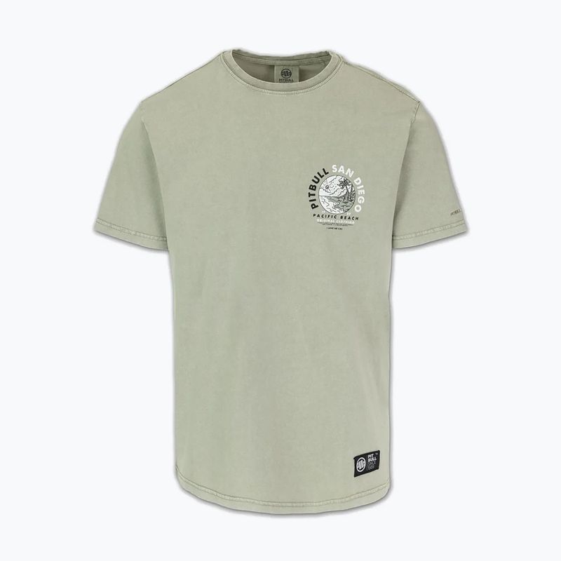 Vyriški marškinėliai Pitbull Planet Surf dusty salvia 4