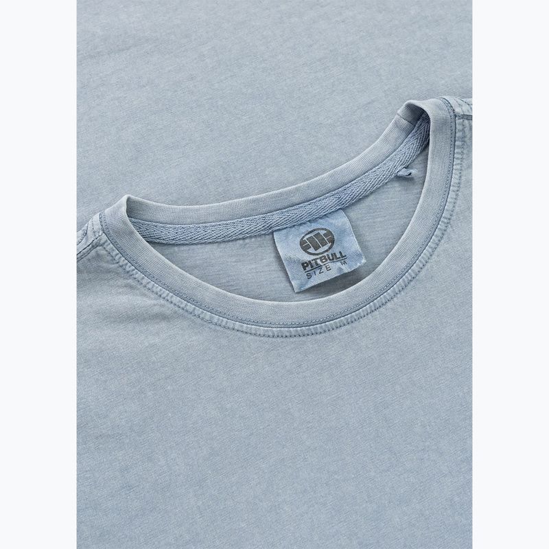 Vyriški marškinėliai Pitbull Planet Surf washed blue 7