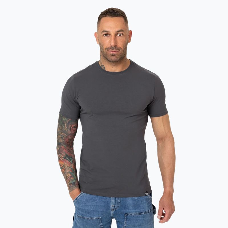 Vyriški marškinėliai Pitbull Minimal graphite