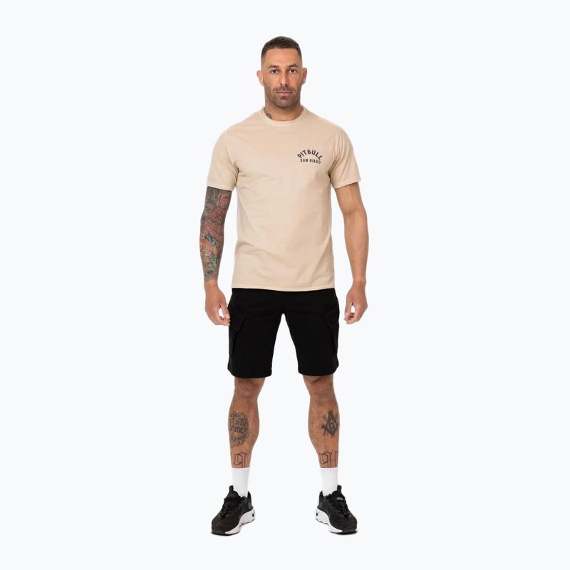 Vyriški marškinėliai Pitbull Pacyfic ultra light sand 2