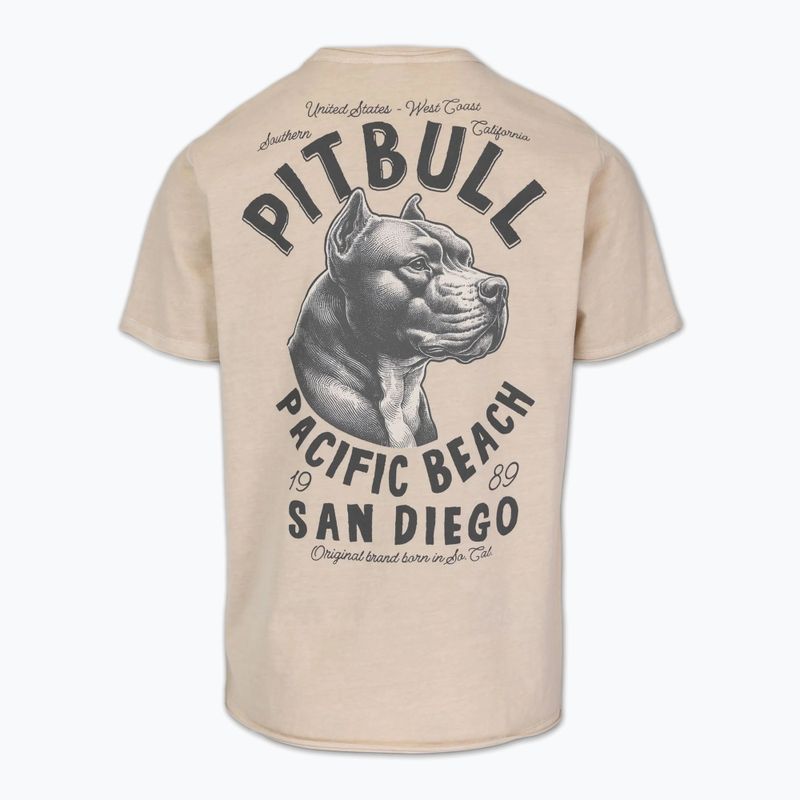 Vyriški marškinėliai Pitbull Pacyfic ultra light sand 5