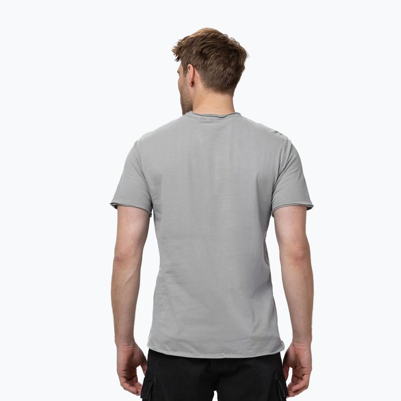 Vyriški marškinėliai Pitbull Shkull Logo grey 3