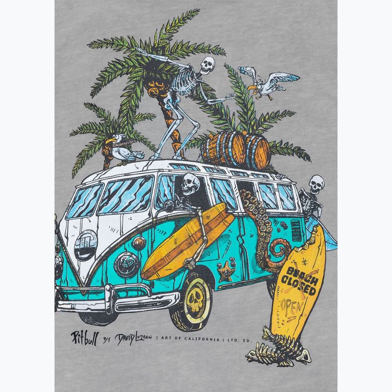 Vyriški marškinėliai Pitbull Open Beach grey 4