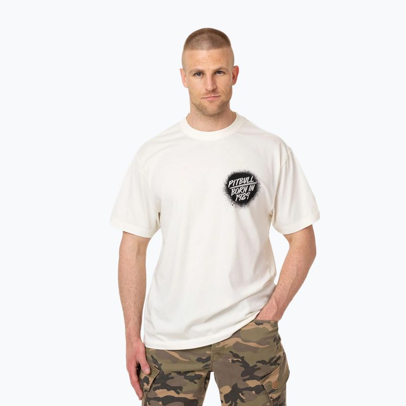 Vyriški marškinėliai Pitbull Graffiti off white