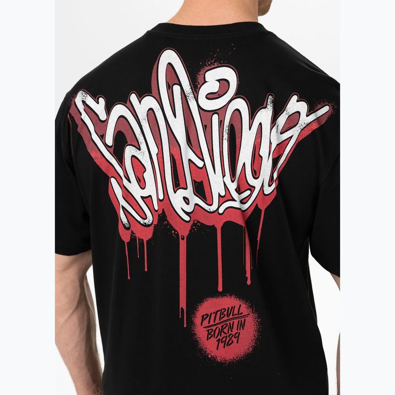 Vyriški marškinėliai Pitbull Graffiti black 4