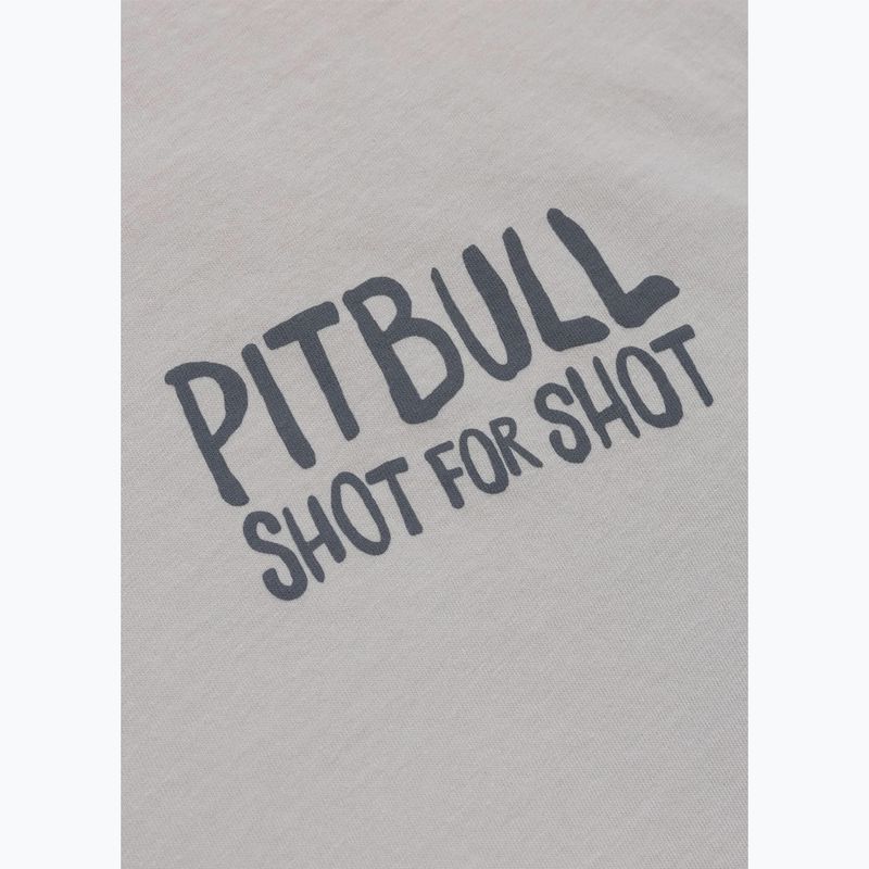 Vyriški marškinėliai Pitbull Shot For Shot white/blue 4