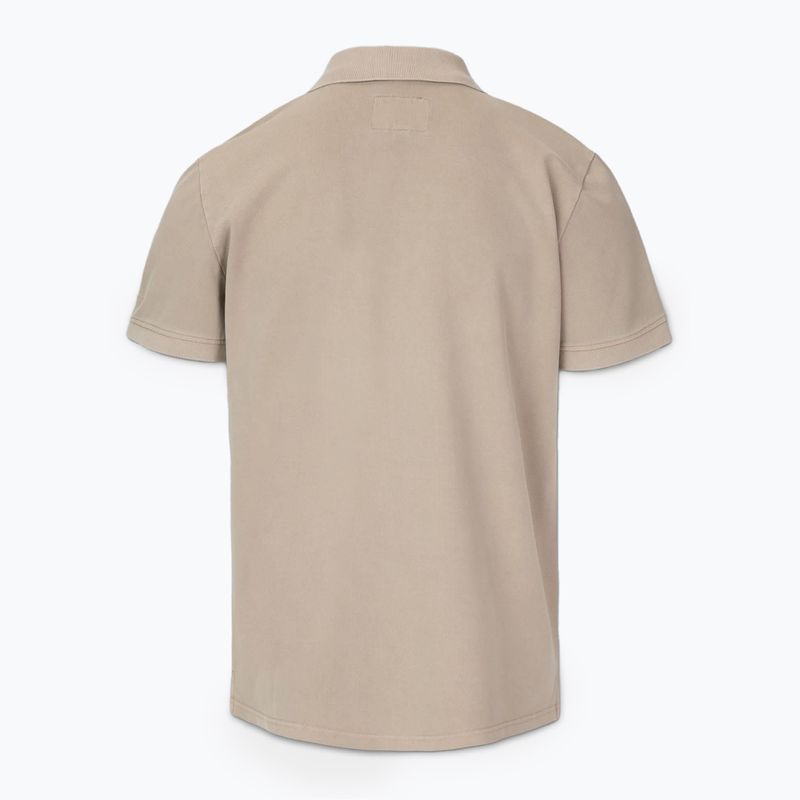 Vyriški polo marškinėliai Pitbull Washed Polo pale sand 2