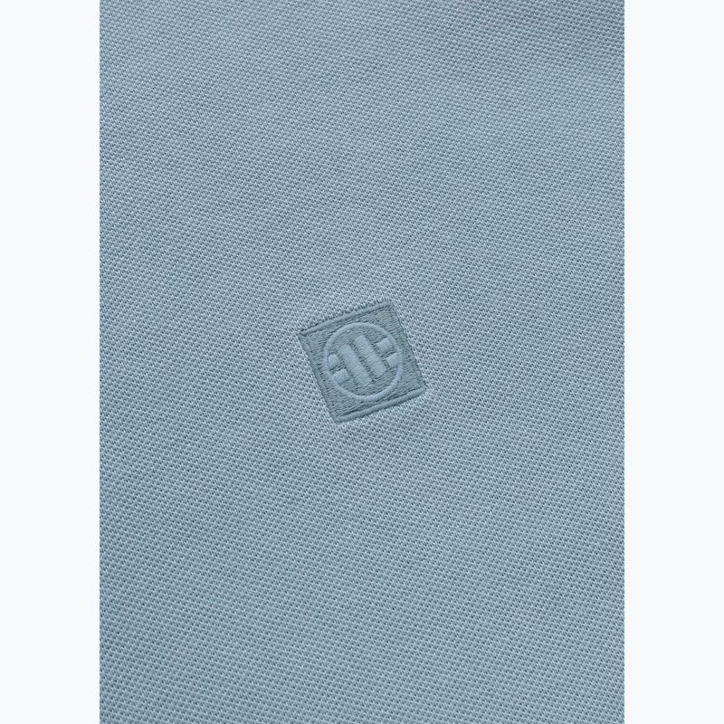 Vyriški polo marškinėliai Pitbull Washed Polo washed blue 4