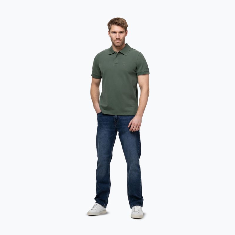Vyriški polo marškinėliai Pitbull Washed Polo sage green 2