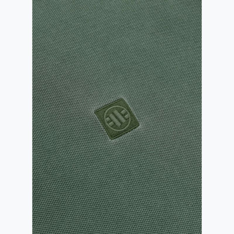 Vyriški polo marškinėliai Pitbull Washed Polo sage green 4