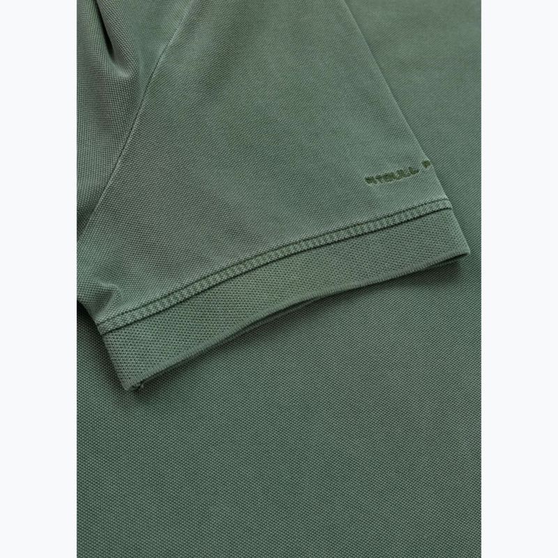 Vyriški polo marškinėliai Pitbull Washed Polo sage green 5