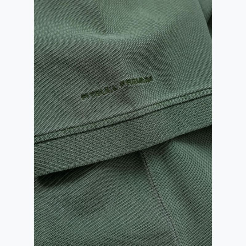 Vyriški polo marškinėliai Pitbull Washed Polo sage green 6