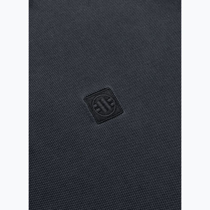 Vyriški polo marškinėliai Pitbull Washed Polo dark graphite 4