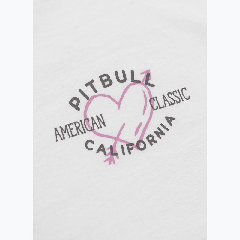 Moteriški marškinėliai Pitbull Heart white 7