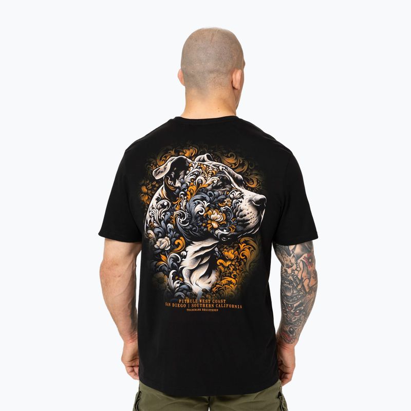 Vyriški marškinėliai Pitbull Tattoo black 3