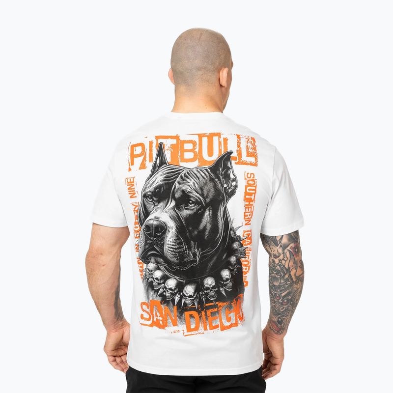 Vyriški marškinėliai Pitbull Blacky white 3