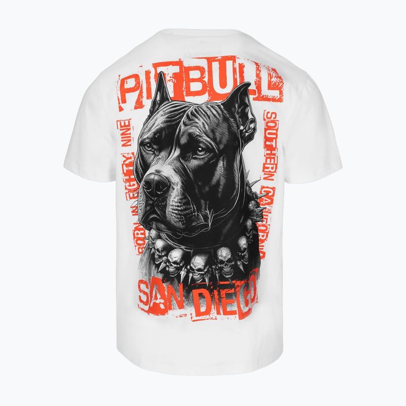 Vyriški marškinėliai Pitbull Blacky white 6