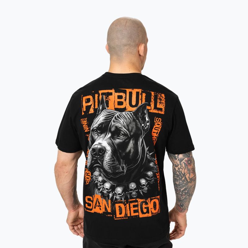 Vyriški marškinėliai Pitbull Blacky black 3