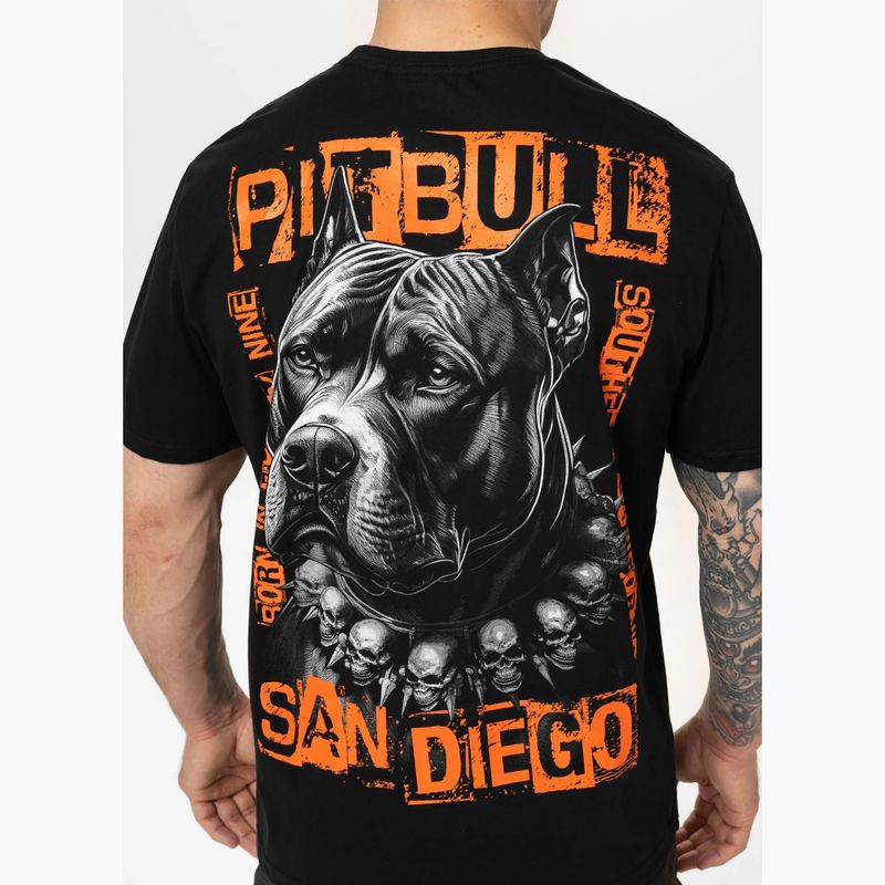 Vyriški marškinėliai Pitbull Blacky black 4