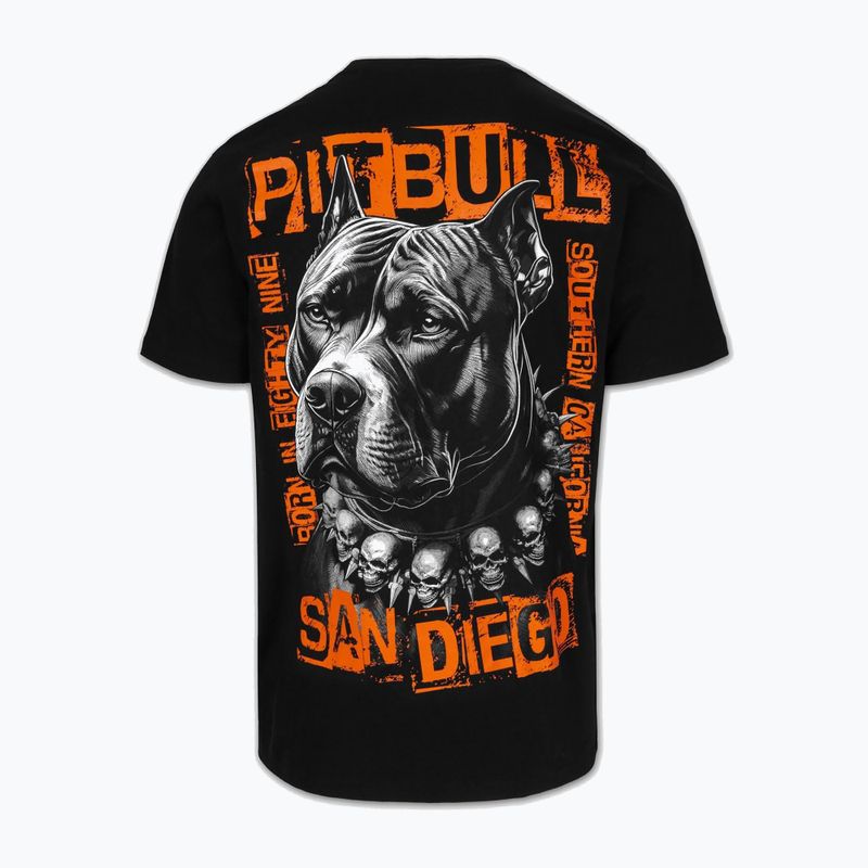 Vyriški marškinėliai Pitbull Blacky black 6
