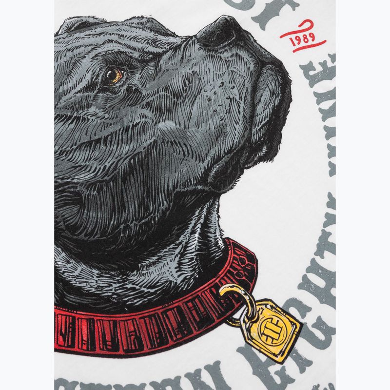 Vyriški marškinėliai Pitbull Strenght & Respect white 5