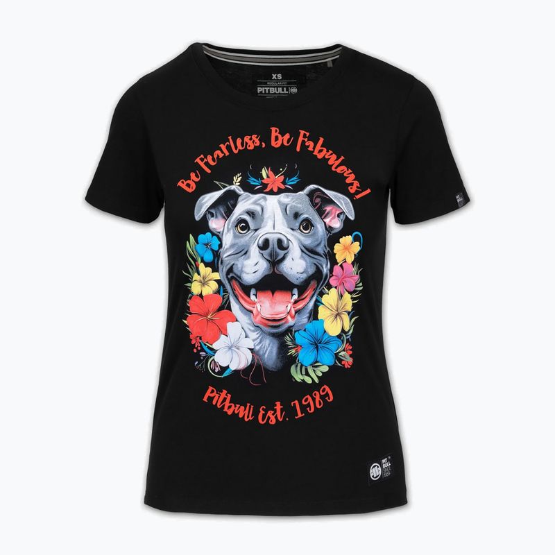 Moteriški marškinėliai Pitbull Happy Pit 2 black