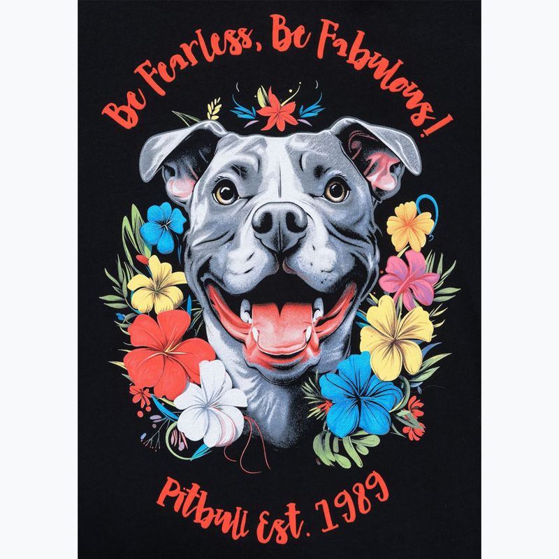 Moteriški marškinėliai Pitbull Happy Pit 2 black 4