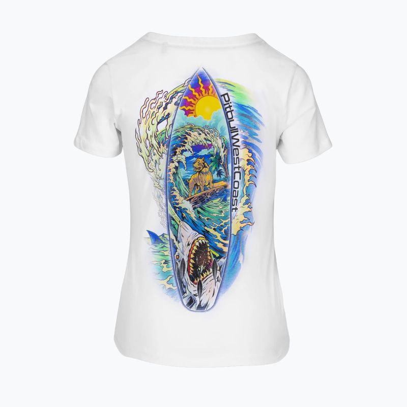 Moteriški marškinėliai Pitbull Camino white 2